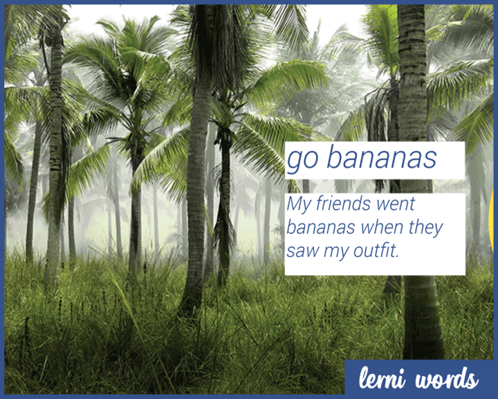 Go bananas - Lerni Words
