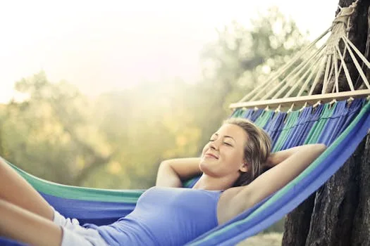 Relaxing is important